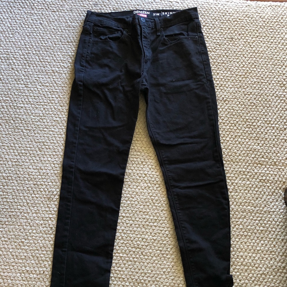Denizen Black Jeans